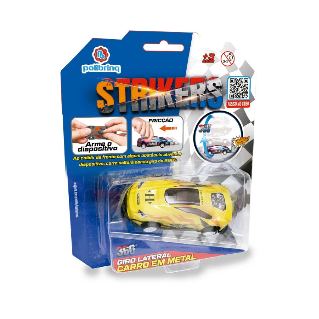 CAR904 – CARRINHO STRIKERS VAI E VOLTA – IMEDIATO