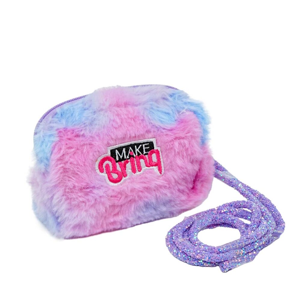 MK102 – MAKEBRINQ STYLE – BOLSA PLUSH COM GLOSS LABIAL – IMEDIATO