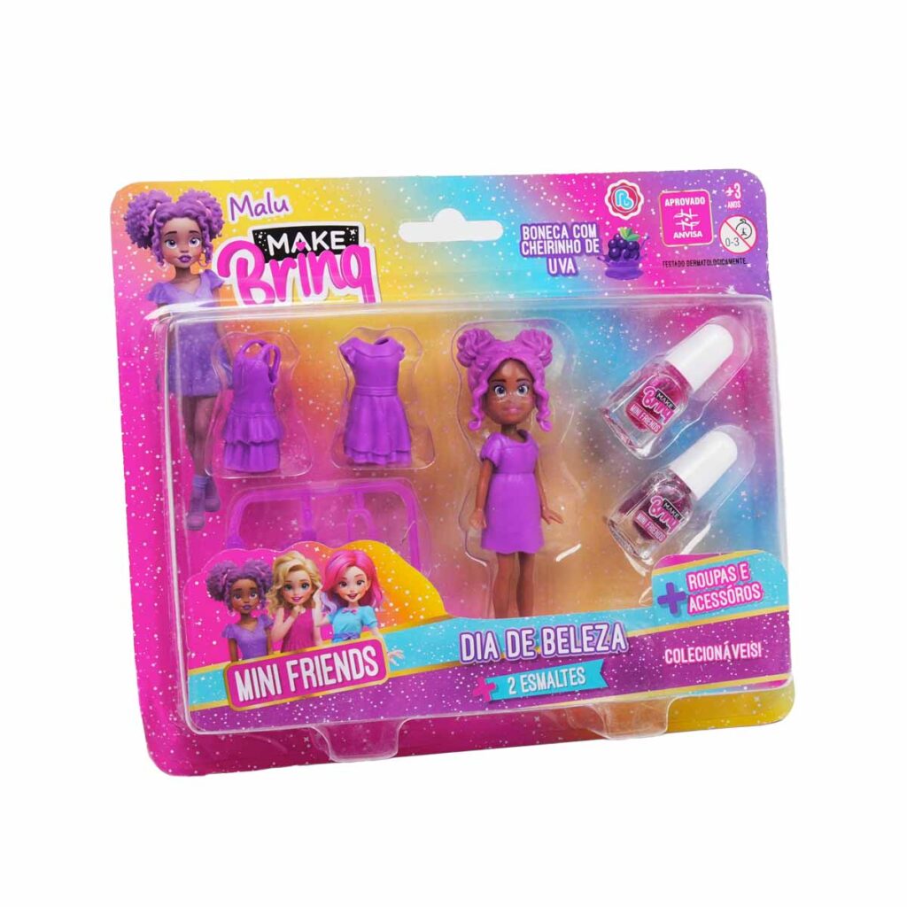 MK4090 – MAKEBRINQ MINIFRIENDS DIA DE BELEZA  – IMEDIATO