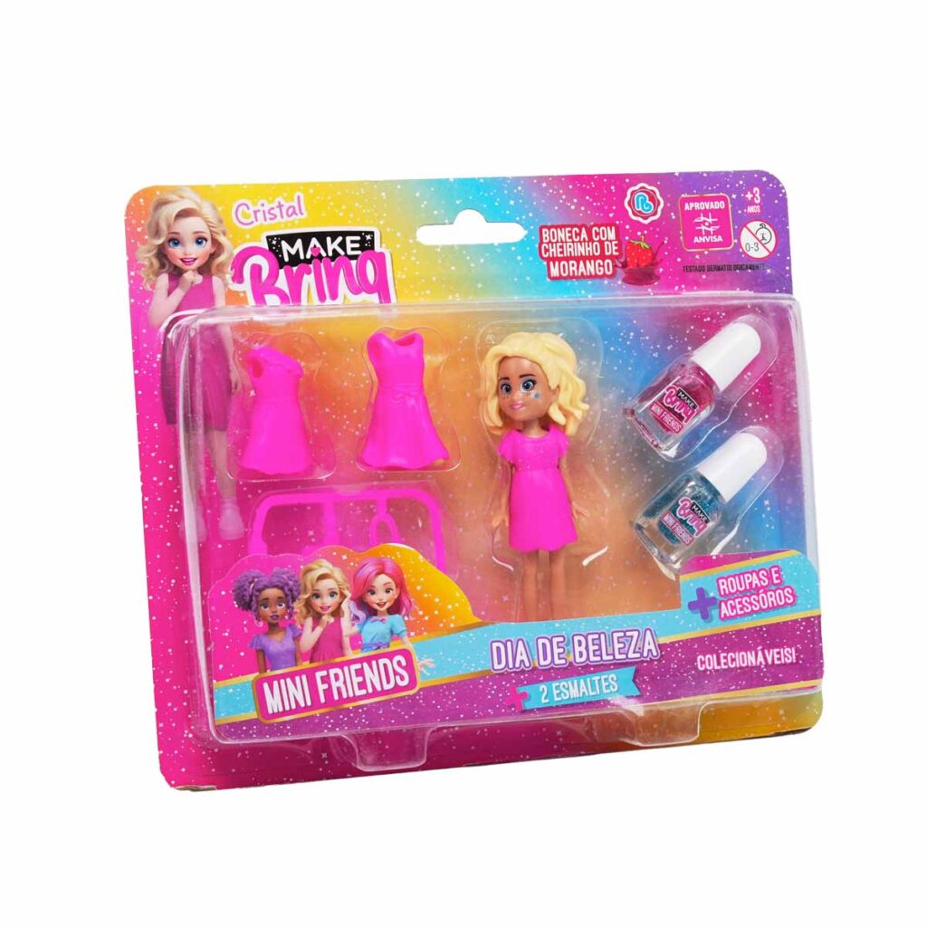 MK4090 – MAKEBRINQ MINIFRIENDS DIA DE BELEZA  – IMEDIATO