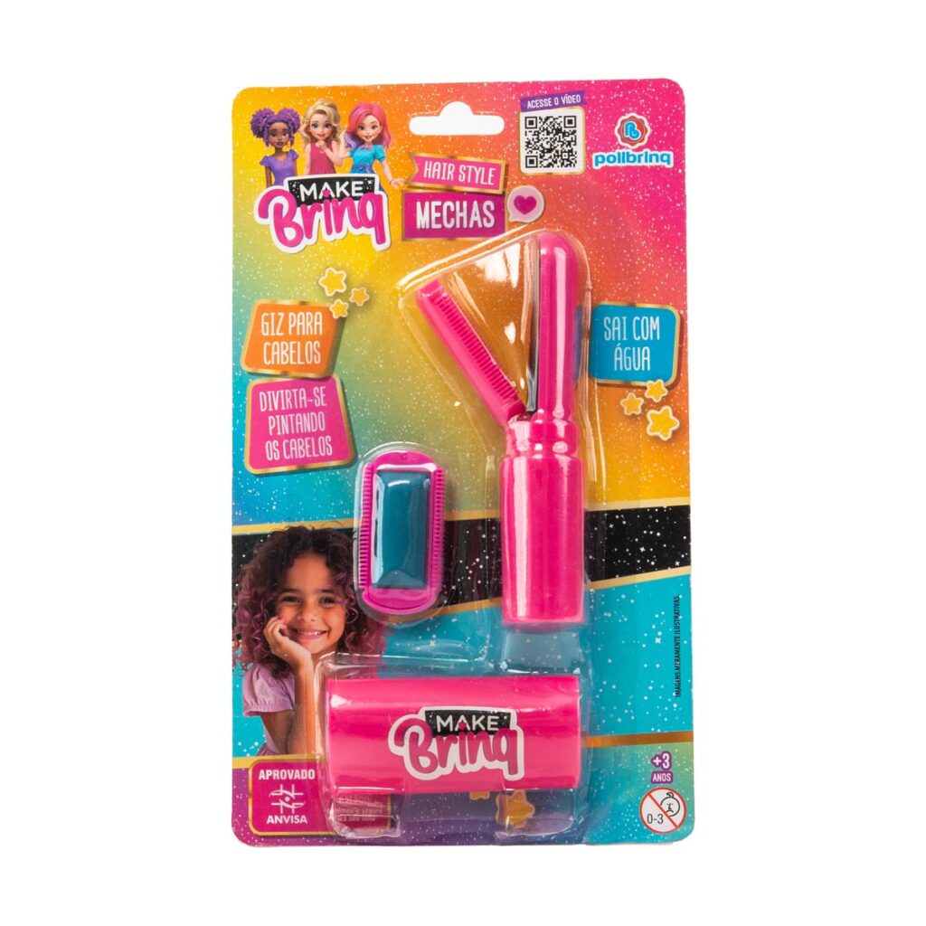 MK80 – MAKEBRINQ HAIR STYLE – MECHAS – IMEDIATO