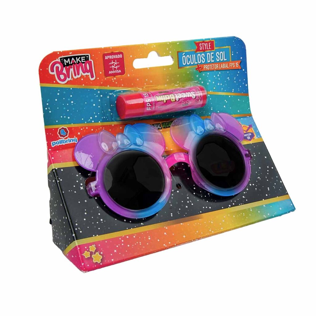 MK93 – MAKEBRINQ STYLE – OCULOS DE SOL COM PROTETOR LABIAL