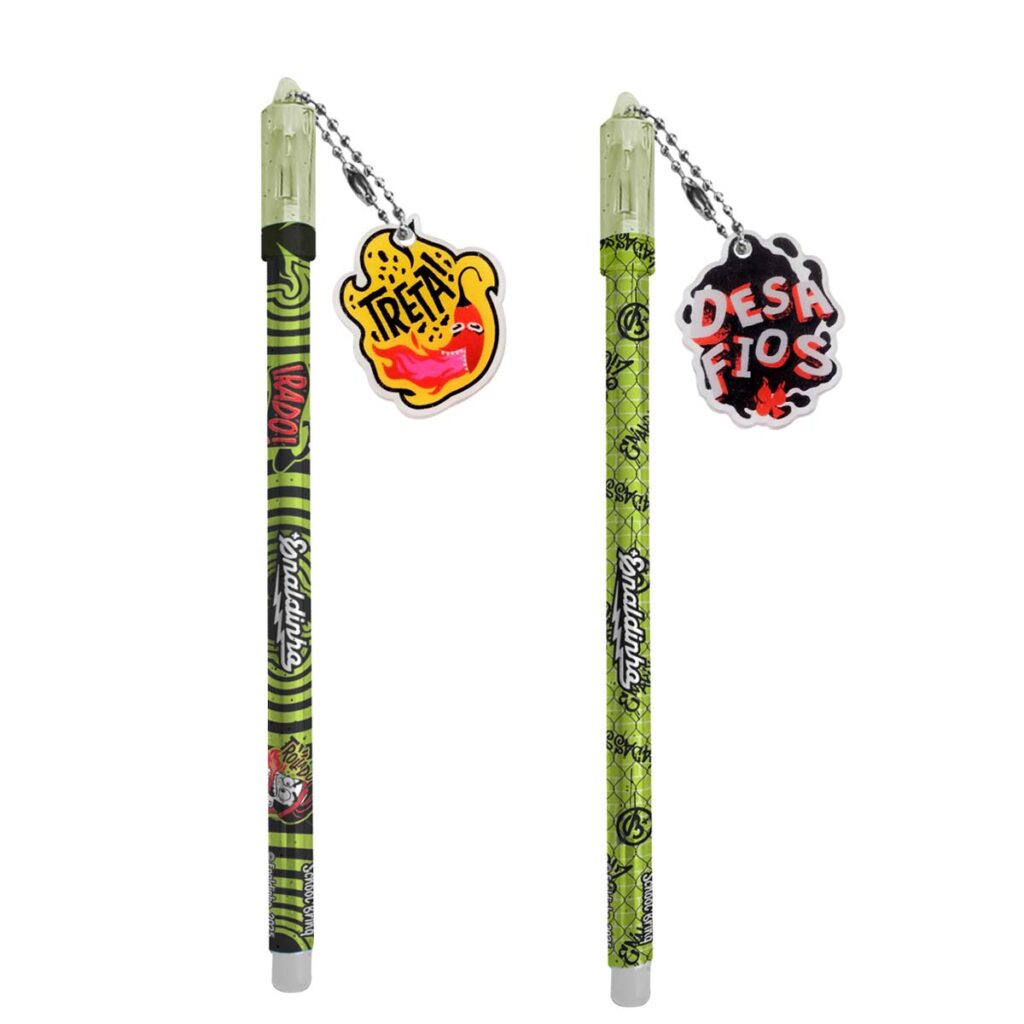 SCB-ED01 – SCHOOLBRINQ – CANETA GEL CHAVEIRO SURPRESA ENALDINHO – IMEDIATO