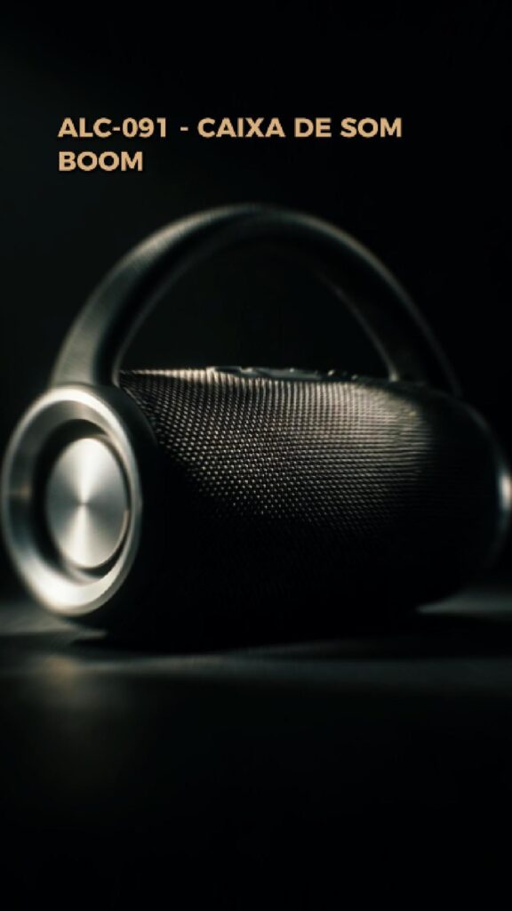 ALC-091 – CAIXA DE SOM ALCOR BLUETOOTH BOOM