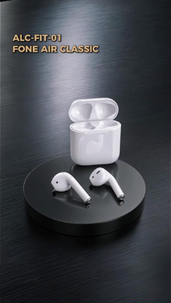 ALC-FIT-01 – FONE ALCOR BLUETOOTH 5.3 AIR CLASSIC COMPACTO 3 CORES