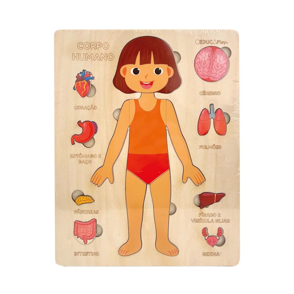 BDM49 – EDUCAPLAY – CORPO HUMANO – QUEBRA CABEÇA