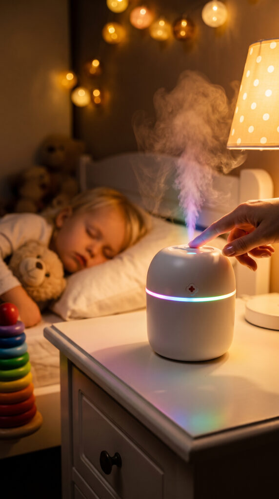 DIF-150-01 – MINI DIFUSOR AROMATIZADOR USB 150ML LED – BOREAL