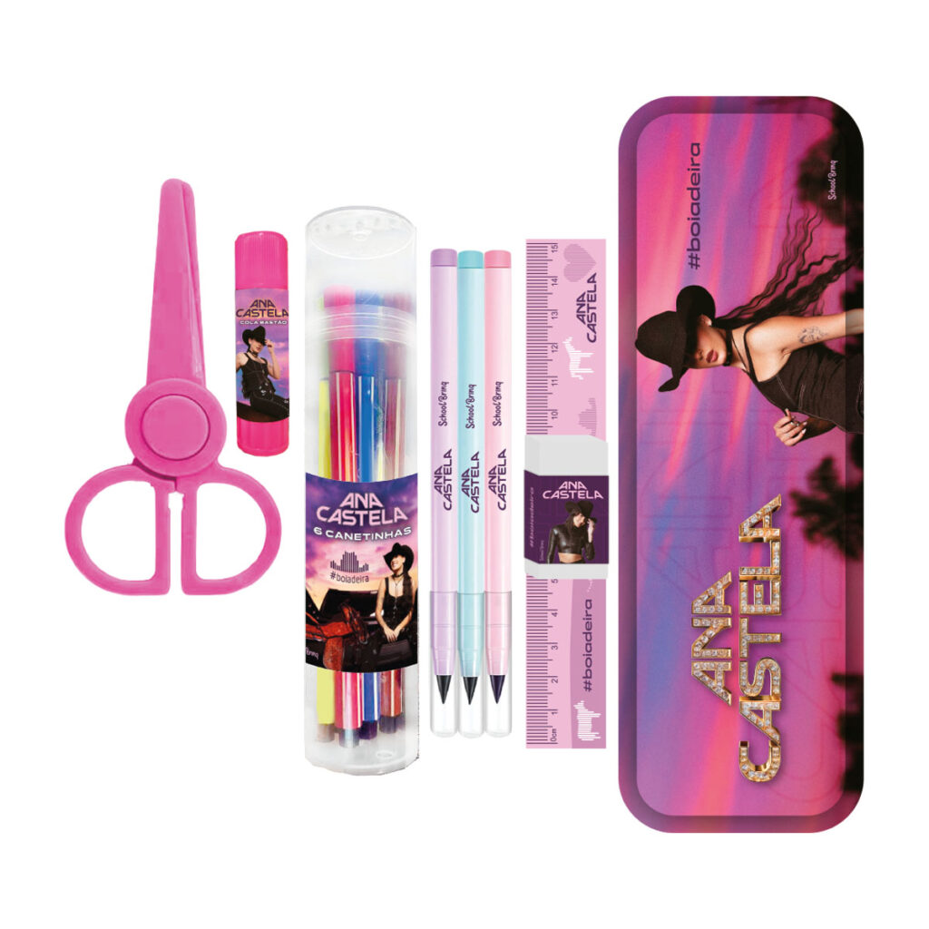 SCB-AC18 – SCHOOLBRINQ – KIT PAPELARIA LUXO – ANA CASTELA