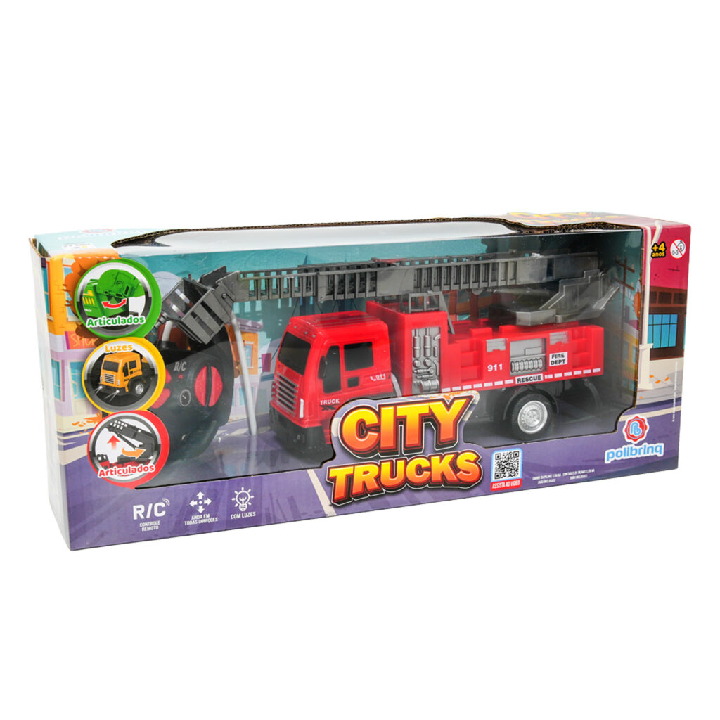 CAR805 – CITY TRUCKS – CONTROLE REMOTO